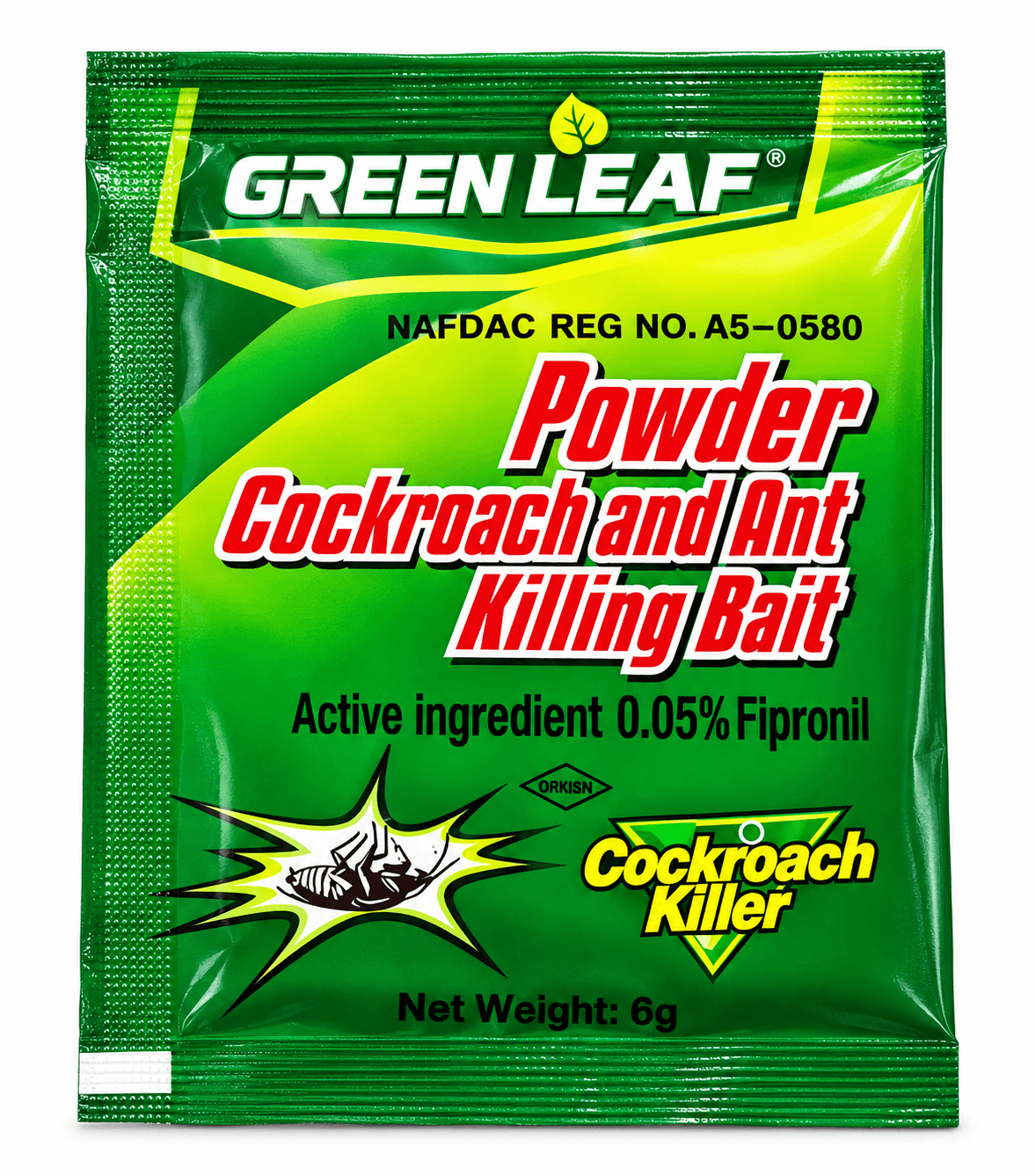 Green Leaf Cockroach Powder And Ant Killing Bait 5g