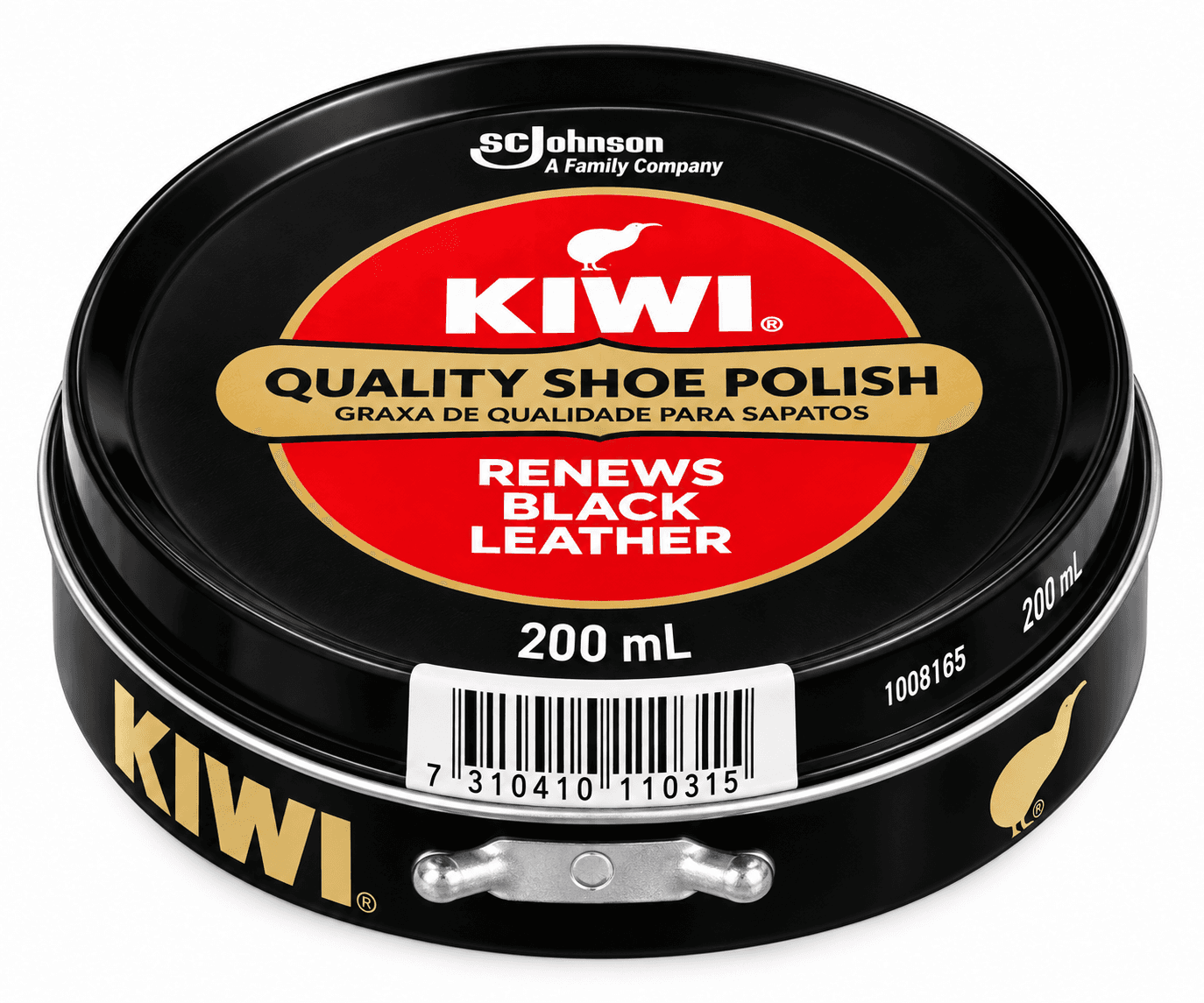 Kiwi Black Shoe Polish 40g