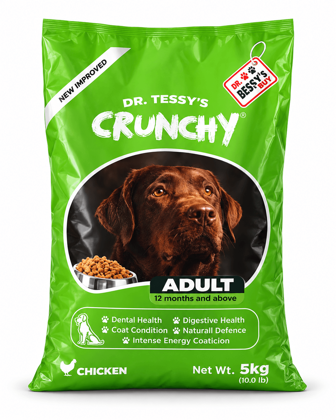 Dr Tessys Crunchy Adult 5kg