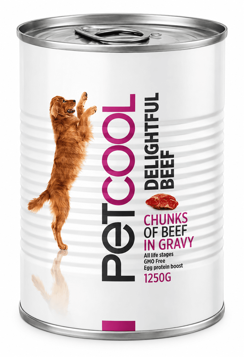 Pet Cool Delightful Beef-Dog 415g