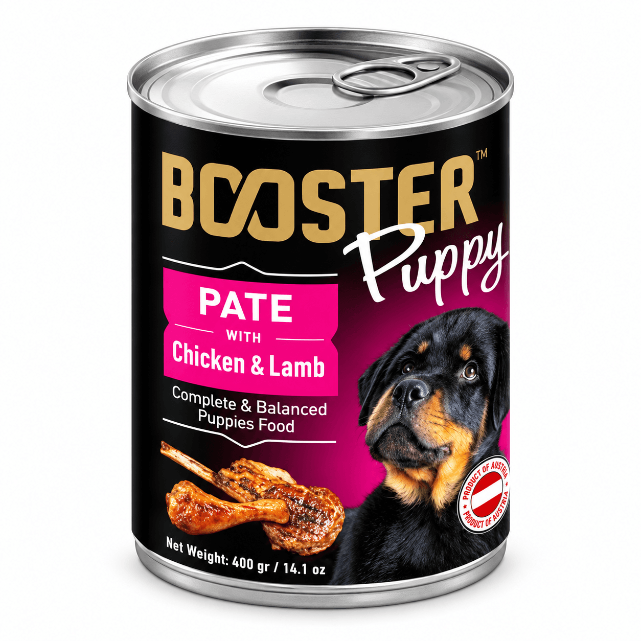 Booster Pate With Chicken And Lamb 400g