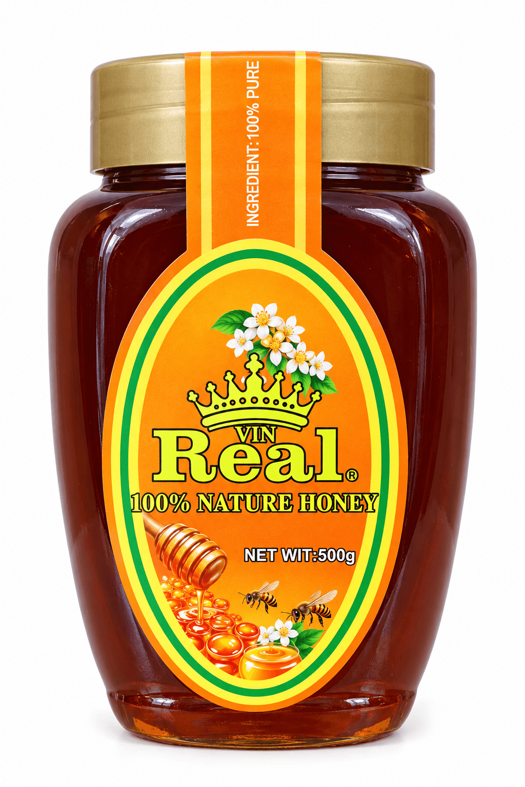 Vin Real 100% Nature Honey 500g