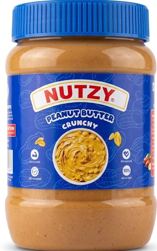Nutzy Crunchy Peanut Butter 610g