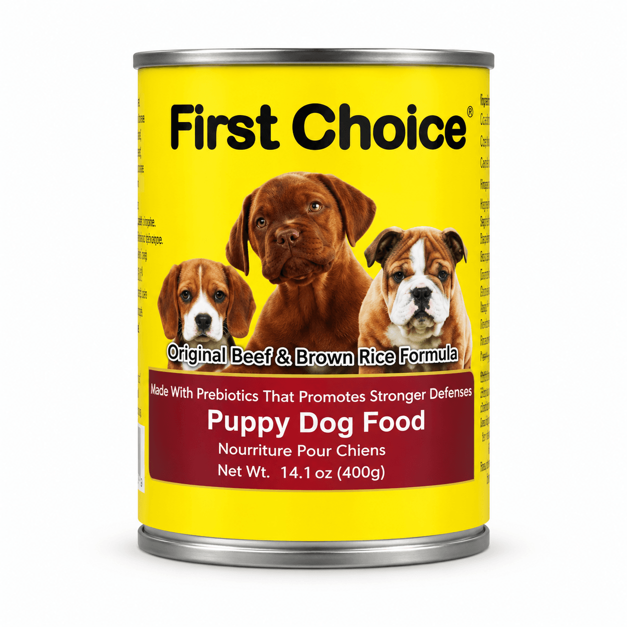 First Choice Puppy Canned Dog Food 400g