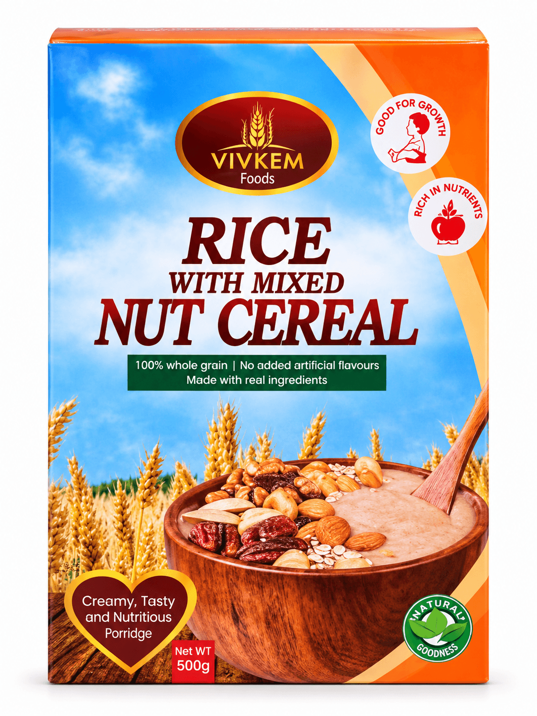 Rice With Mixed Nut Cereal 300g