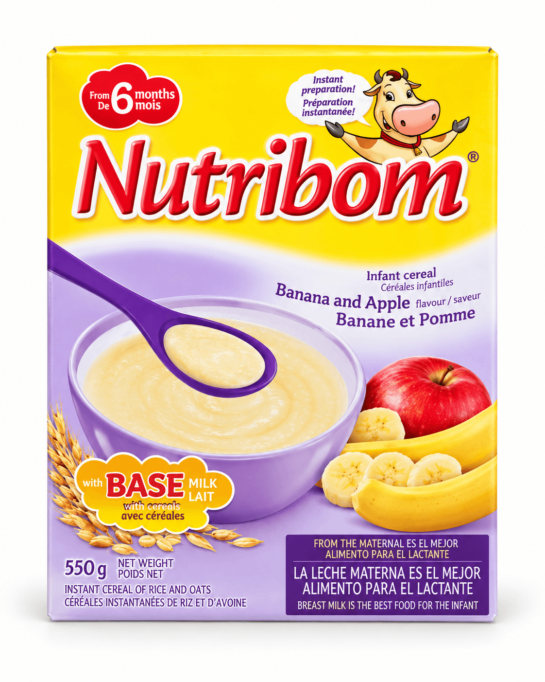Nutribom Banana And Apple 300g