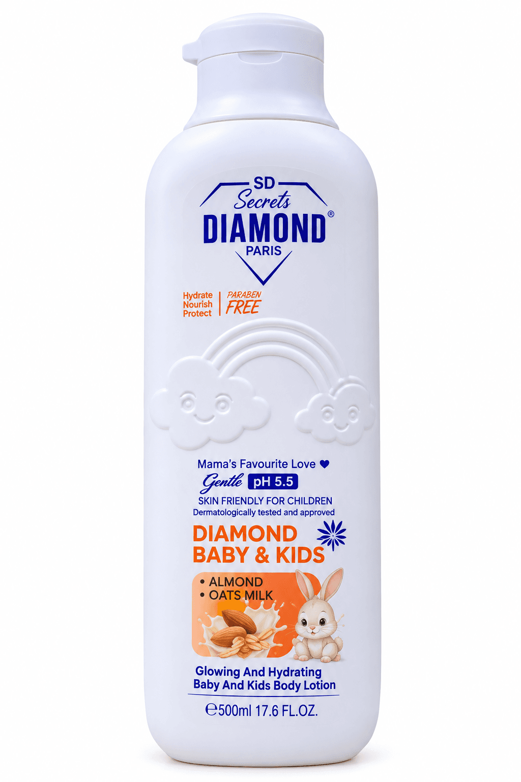 Smooth Diamond Paris Almond And Goat Milk 500ml