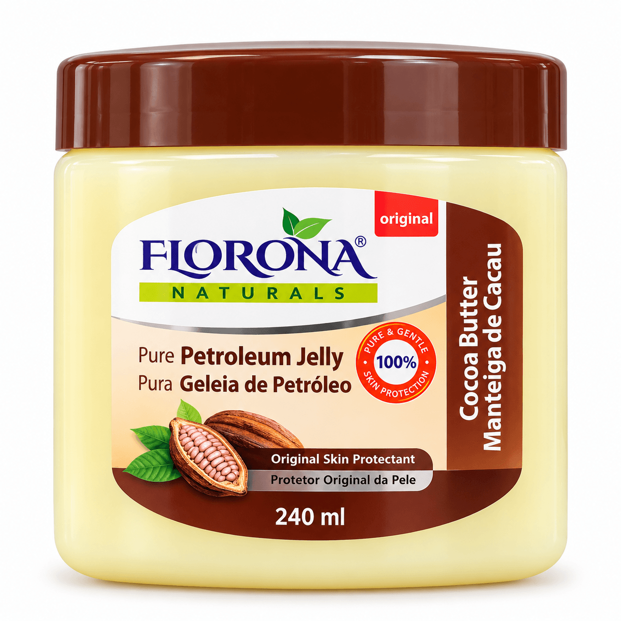 Florona Naturals Pure Petroleum Jelly 240ml