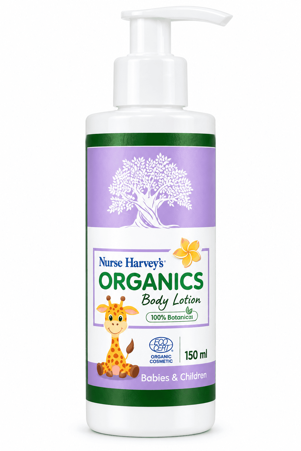 Nurse Harveys Organics Body Lotion 150ml