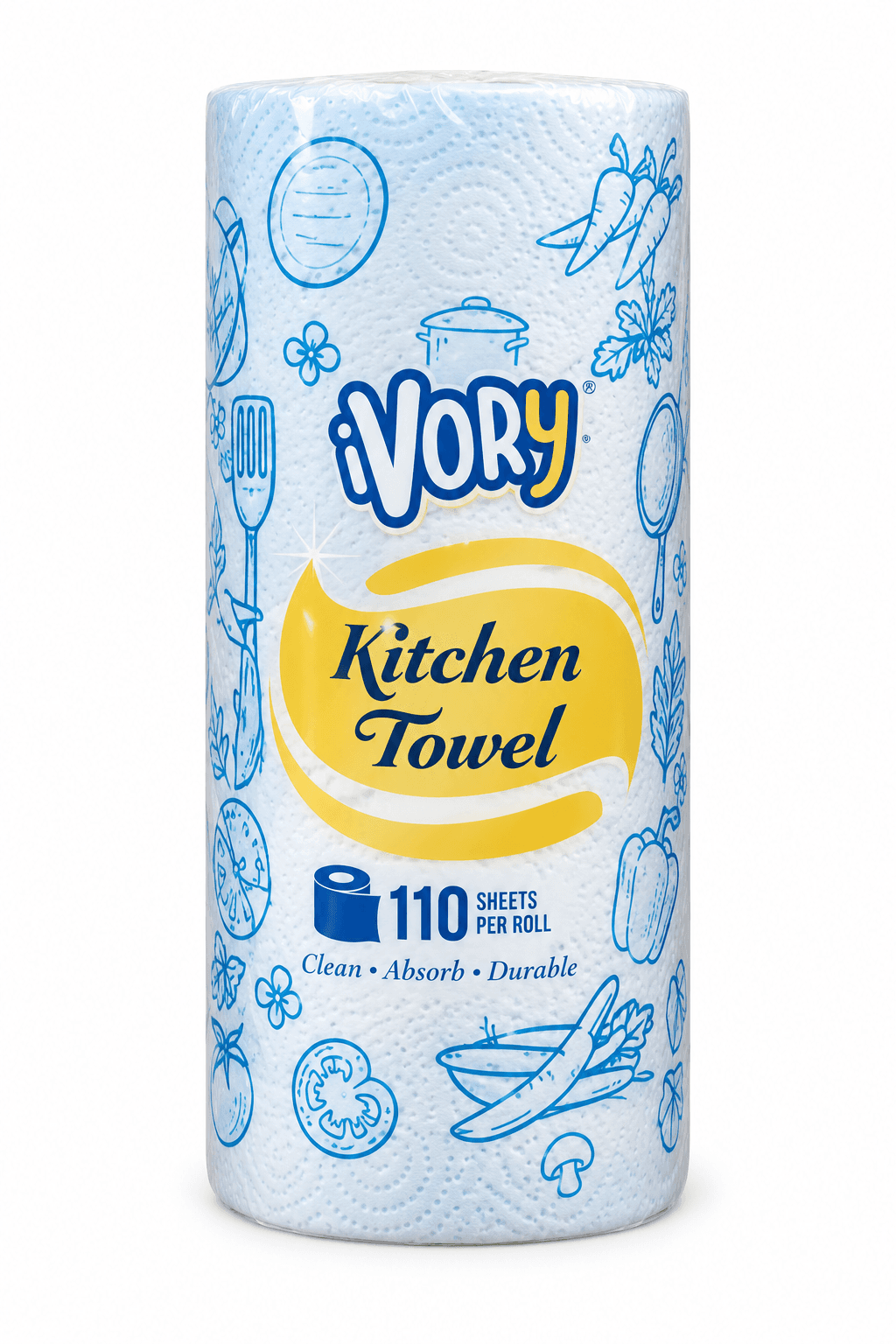 Ivory Kitchen Towel 300g