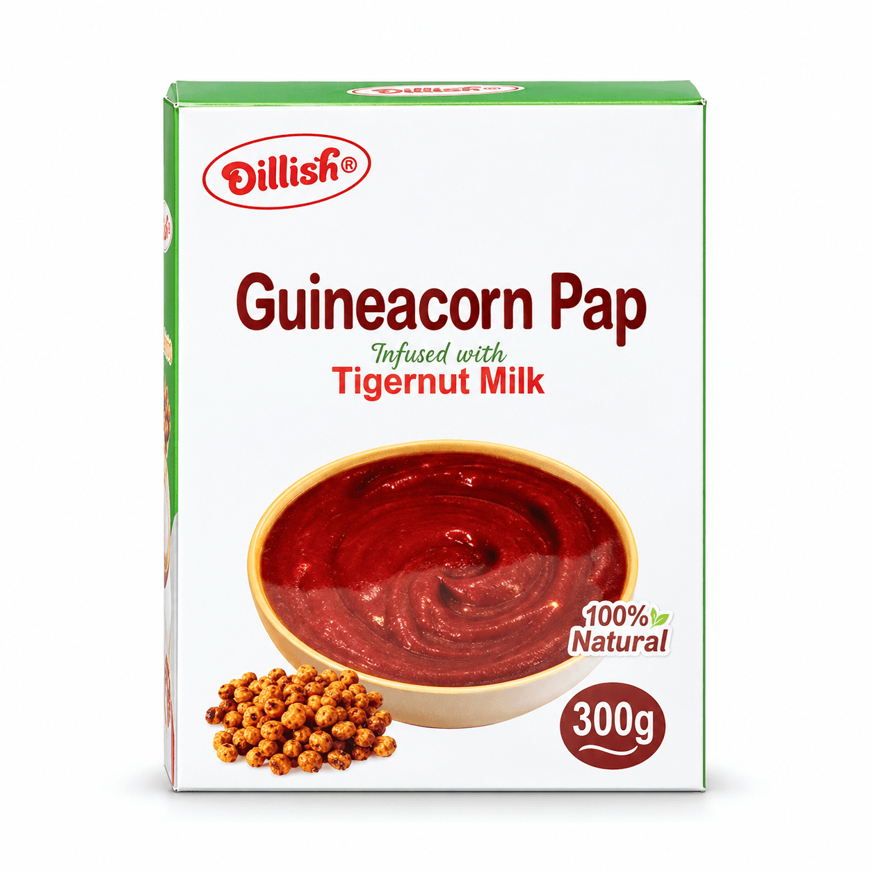Dillish Guineacorn Pap Infused With Tigernut Milk 300g