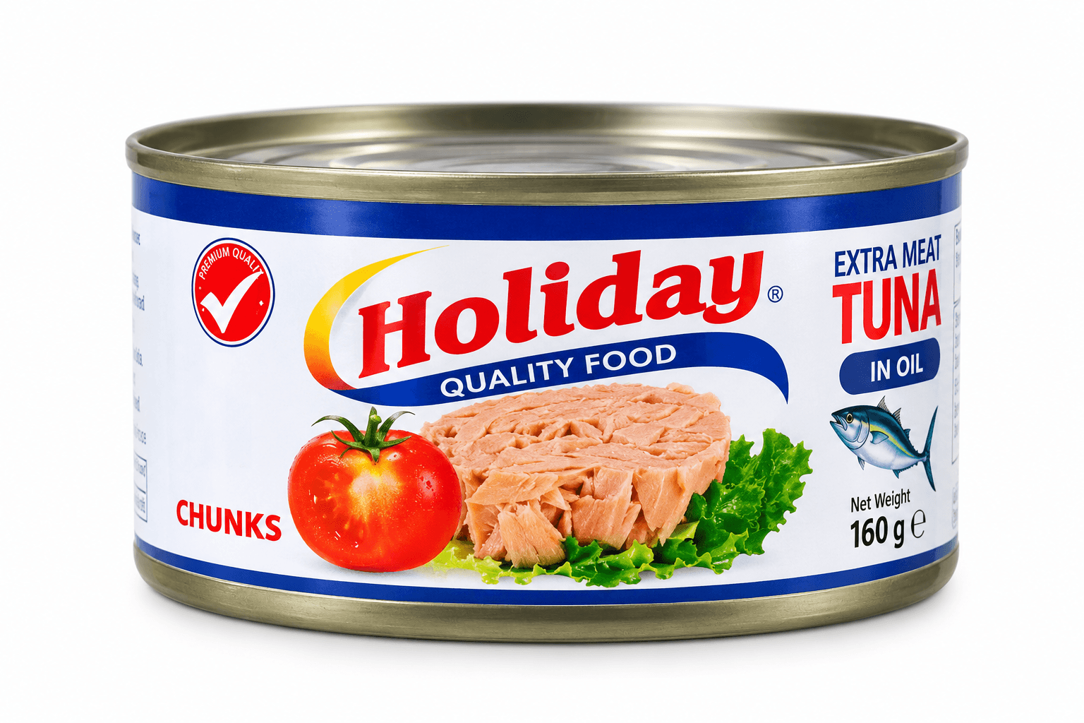 Holiday Tuna Chunks In Oil 160g