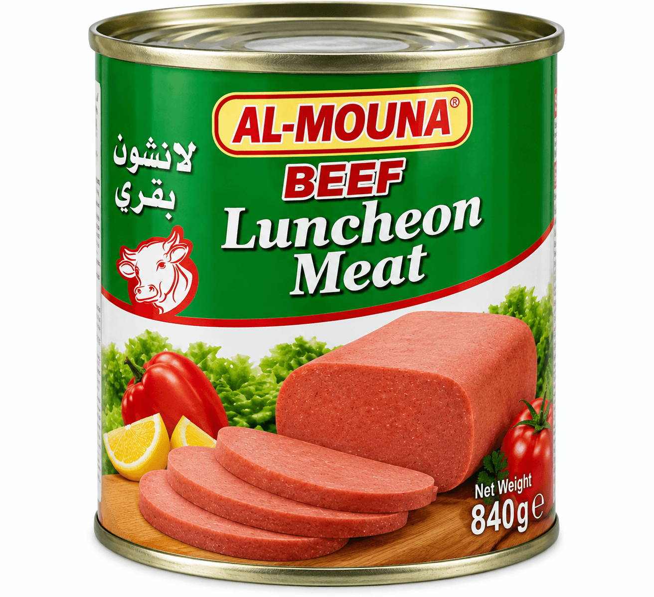 Al Mudhish Beef Luncheon Meat 840g