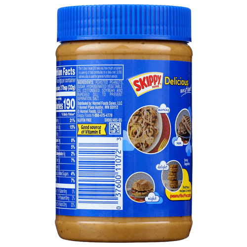 Skippy Peanut Butter Extra Crunchy 462g thumbnail 2